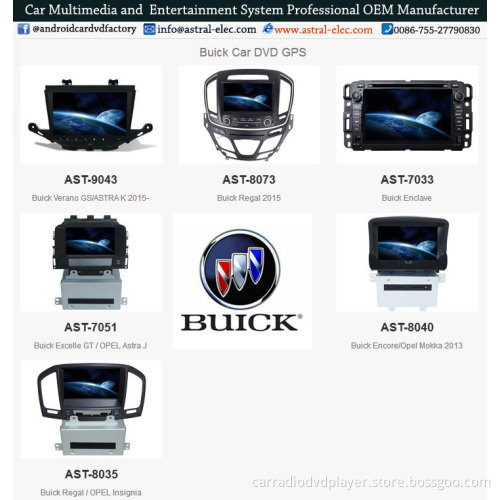 OEM Auto Audio Video Entertainment System Excelle GT